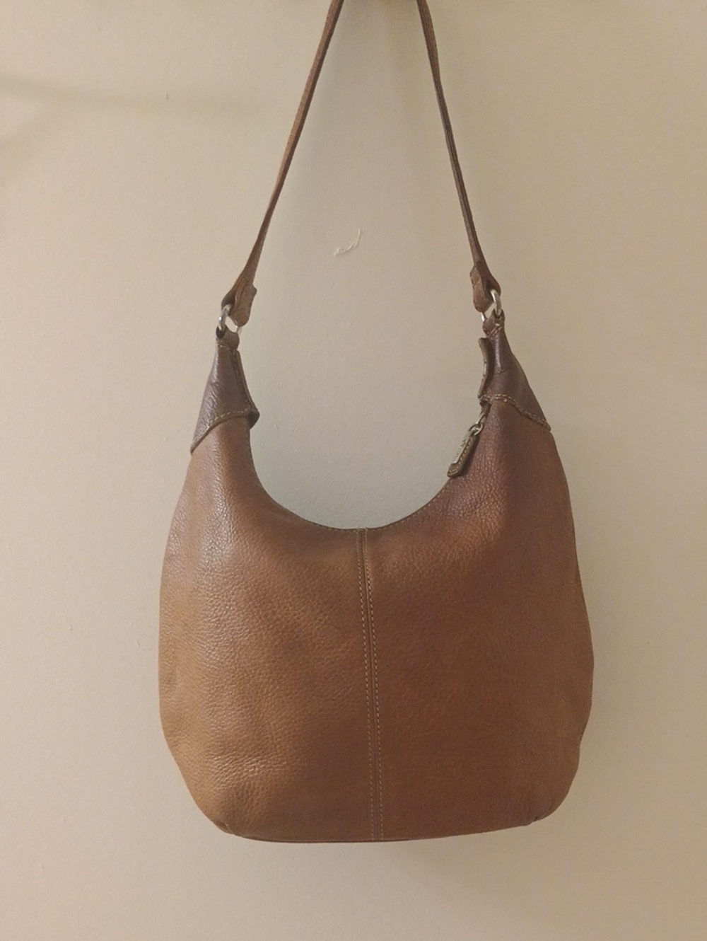 FOSSIL Small Pebbled Leather Hobo Bag - Flawed
